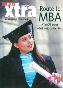 akshata prabhu on coverpage of magazine The Week of november 2006 edition